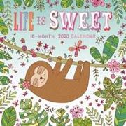 Life is Sweet 2020 Square Wall Calendarl