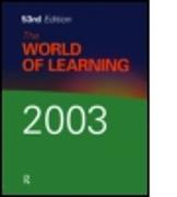 The World of Learning 2003