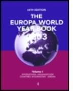 Europa World Year Bk 2003 V1