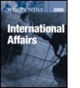 Who's Who in International Affairs 2005