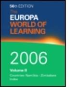 The World of Learning 2006 Volume 2