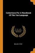 Collections for a Handbook of the Yao Language