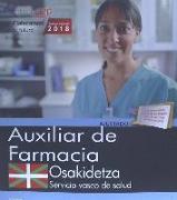 Auxiliar de Farmacia : Servicio Vasco de Salud-Osakidetza : test