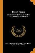 Bront Poems