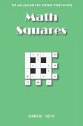 Math Squares: March, 2019