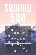 Sudoku Para Adultos - 500 Puzzles: Dificultad Fácil Un Libro Adictivo Con Soluciones 9x9 Clásico Juego De Lógica