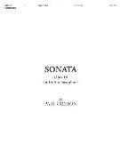 Sonata, Op. 19: For E-Flat Alto Saxophone