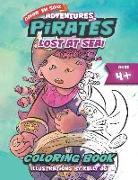 Adventures with Pirates - Lost at Sea!: Coloring Book for Kids