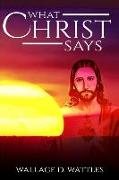 What Christ Says