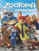 Zootopia Coloring Book: Coloring Book for Kids and Adults, This Amazing Coloring Book Will Make Your Kids Happier and Give Them Joy