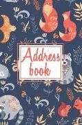 Address Book: Alphabetical Organizer with Birthday and Address Book with Contacts, Addresses, Work and Mobile Numbers, Social Media
