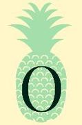 O: Personalized Diet Journal with Weight Loss/Gain Tracker and Daily Meal Planner and Reflection with Pineapple Cover