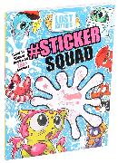 Lost Kitties: #sticker Squad Color-In Sticker Book