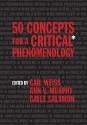 50 Concepts for a Critical Phenomenology