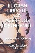 El Gran Libro de Los Acertijos de Ingenio: [partes 4 Y 5] (Color)