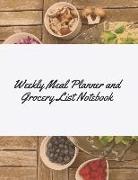 Weekly Meal Planner and Grocery List Notebook: Track and Plan Your Meal Weekly 100 Pages Food Planner 8.5 X 11 Inches (Volume 8)