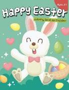 Happy Easter Coloring Book for Toddlers: 50 Easter Coloring Pages for Toddlers