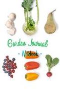 Garden Journal - Notebook: Lined, Empty Notebook for Garden Friends - 6x9'', 110 Pages