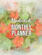 Undated Monthly Planner: 24 Month Calendar with Notes Pages 8.5 X 11 Inches (Volume 2)