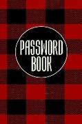 Password Book: Internet Log Book. Protect Yourself Online with This Organizer, Keeper, Vault with Plaid Cover