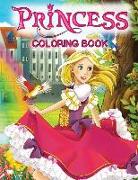 Princess Coloring Book: 80 High Quality Jumbo Pages for Kids (Ages 4-8)