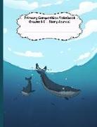 Primary Composition Notebook: Under the Sea Primary Composition Notebook Grades K-2 Story Journal: Picture Space and Dashed Midline Kindergarten to