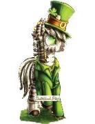 Sketchbook Plus: Happy St. Patrick's Day: 100 Large High Quality Journal Sketch Pages (Irish Zebra)