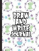 Draw and Write Journal: Kids Drawing & Writing Paper - Half Page Lined Paper with Drawing Space - Baby Dinosaurs