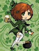 Sketchbook Plus: Happy St. Patrick's Day: 100 Large High Quality Journal Sketch Pages (Irish Anime Girl)