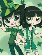 Sketchbook Plus: Happy St. Patrick's Day: 100 Large High Quality Journal Sketch Pages (Irish Buttercup)