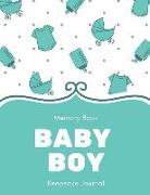 Baby Boy Memory Book Keepsake Journal: 8.5 X 11 120 Pages