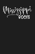 Mississippi Roots: State of Mississippi College Ruled 6"x9" 120 Page Lined Notebook