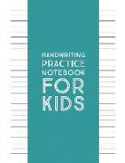 Handwriting Practice Notebook for Kids: Blank Dotted Lined Paper Sheet for Kindergarten Handwriting Workbook 100 Pages 8.5x11 Inches (Volume 2)