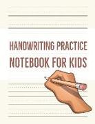 Handwriting Practice Notebook for Kids: Blank Dotted Lined Paper Sheet for Kindergarten Handwriting Workbook 100 Pages 8.5x11 Inches (Volume 4)