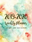 July 2019 - June 2020 Calendar: Two Year Daily Weekly Monthly Calendar Planner for to Do List Academic Schedule Agenda Logbook or the Student and Teac