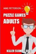 Puzzle Games Adults: Killer Sudoku 9x9