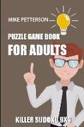 Puzzle Game Book for Adults: Killer Sudoku 9x9