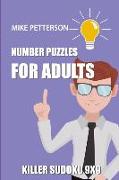 Number Puzzles for Adults: Killer Sudoku 9x9