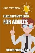 Puzzle Activity Book for Adults: Killer Sudoku 9x9