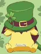 Sketchbook Plus: Happy St. Patrick's Day: 100 Large High Quality Journal Sketch Pages (Sleepy Irish Pokémon)