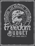 Budget for Young Adults: Monthly Budget Tracking with Guide with List of Income, Monthly - Weekly Expenses and Monthly Bill Planner Vintage Eag