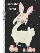 Fantastic Llama: Floppy Ears Sketchbook Drawing Art Book