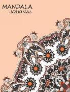 Mandala Journal: A Notebook with Classical Mandalas - Gold Rose