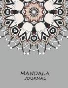 Mandala Journal: A Notebook with Classical Mandalas - Gray