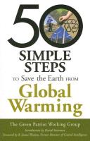 50 Simple Steps Save Earth Global Warmin