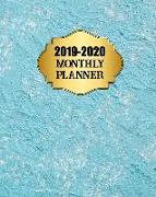 2019-2020 Monthly Planner: 2 Year Yearly Monthly and Weekly Calendar Planner for Academic Agenda Schedule Organizer Logbook Plan 154 Pages 24 Mon