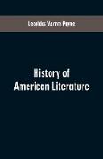 History of American Literature