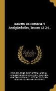 Boletín De Historia Y Antigüedades, Issues 13-24