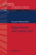 Robot Motion and Control 2007