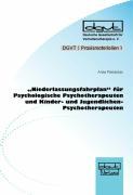 Niederlassungsfahrplan für Psychologische Psychotherapeuten und Kinder- und Jugendlichen- Psychotherapeuten